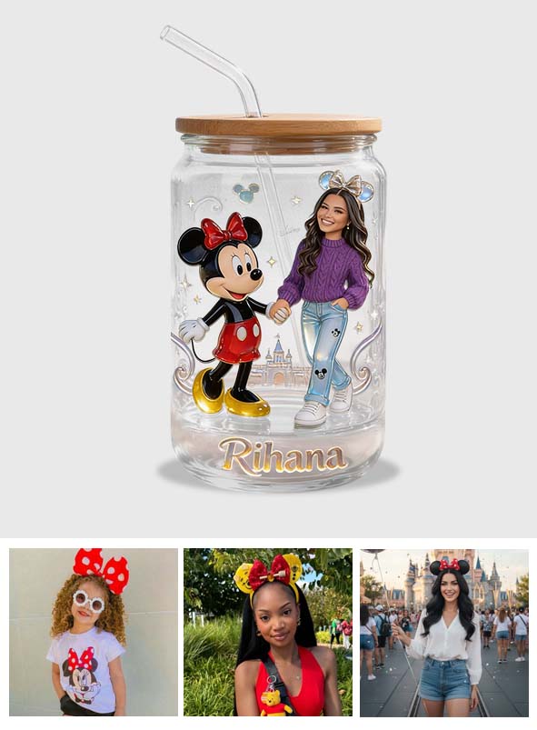 Magic Trip - Personalized Mouse Can Glass