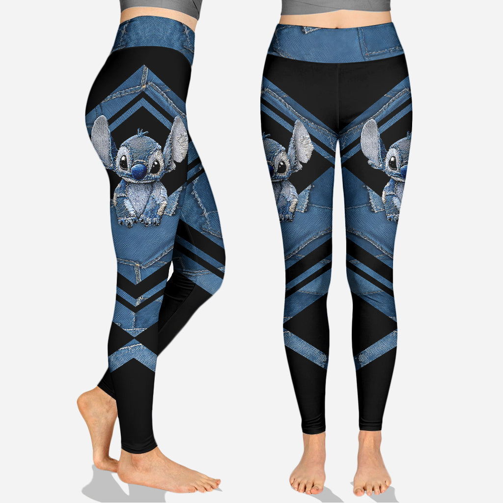 Just A Girl Who Loves Monster - Personalized Ohana Hoodie and Leggings