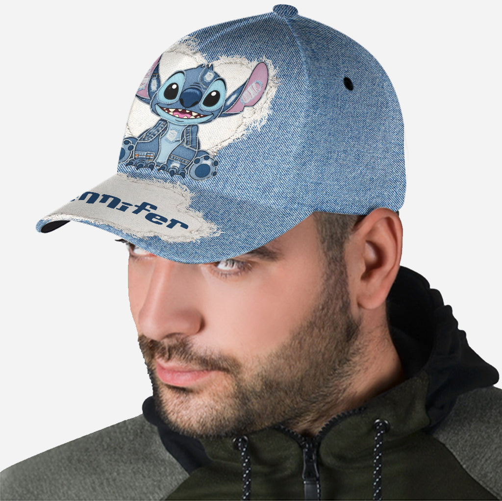 Just A Girl Who Loves Ohana - Personalized Ohana Classic Cap