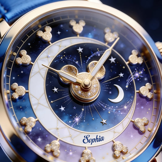 Belive In Magic - Personalized Mouse Women Hand Watch