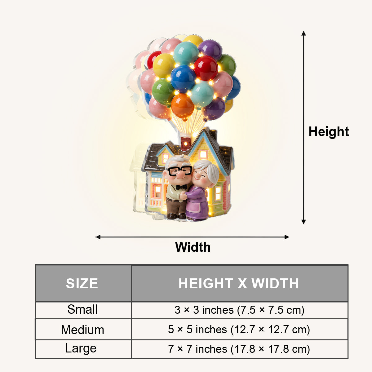 You Are Always My Greatest Adventure - Personalized Up Movie Couple LED Light Ceramic Pot