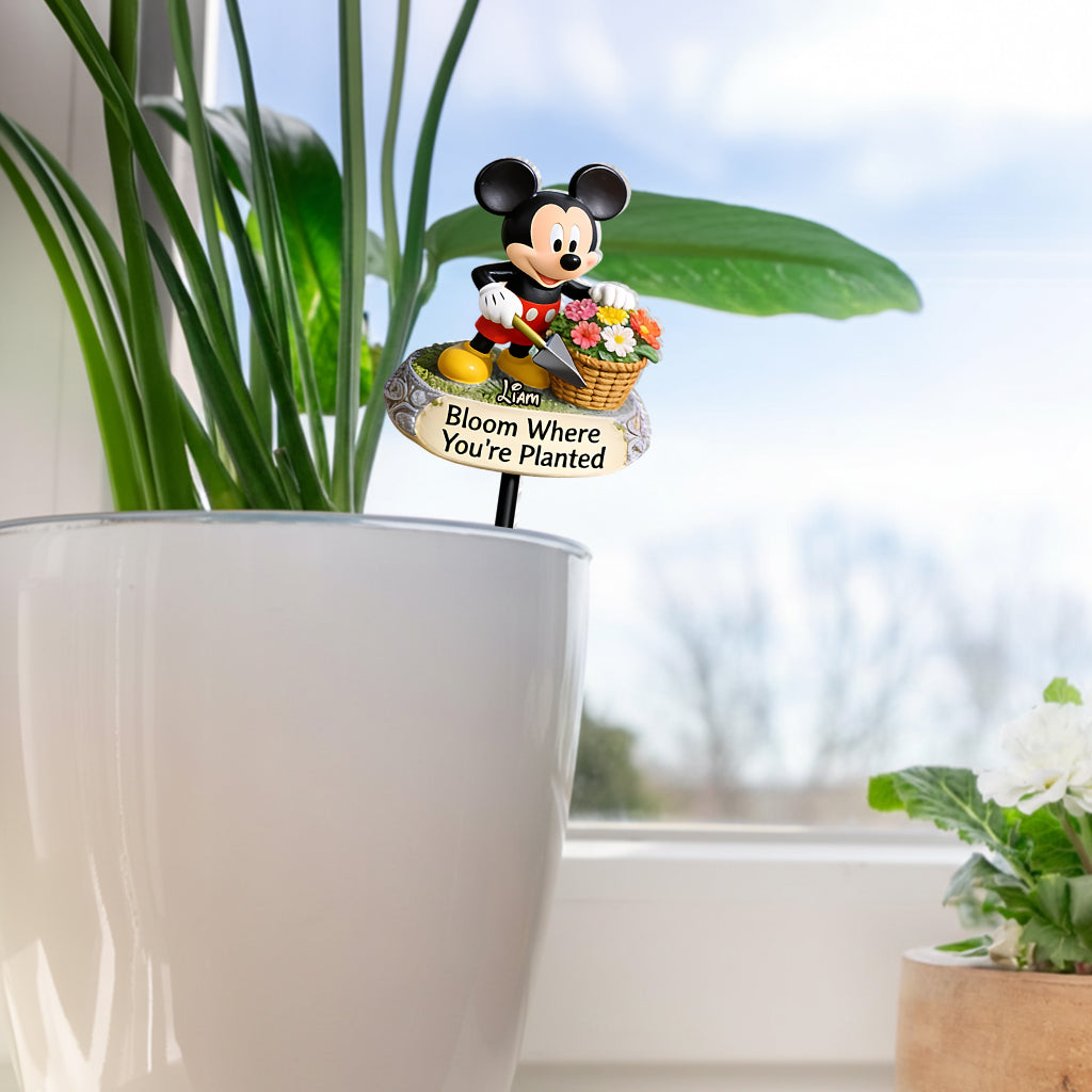 Grow With Magic - Personalized Gardening Acrylic Stake