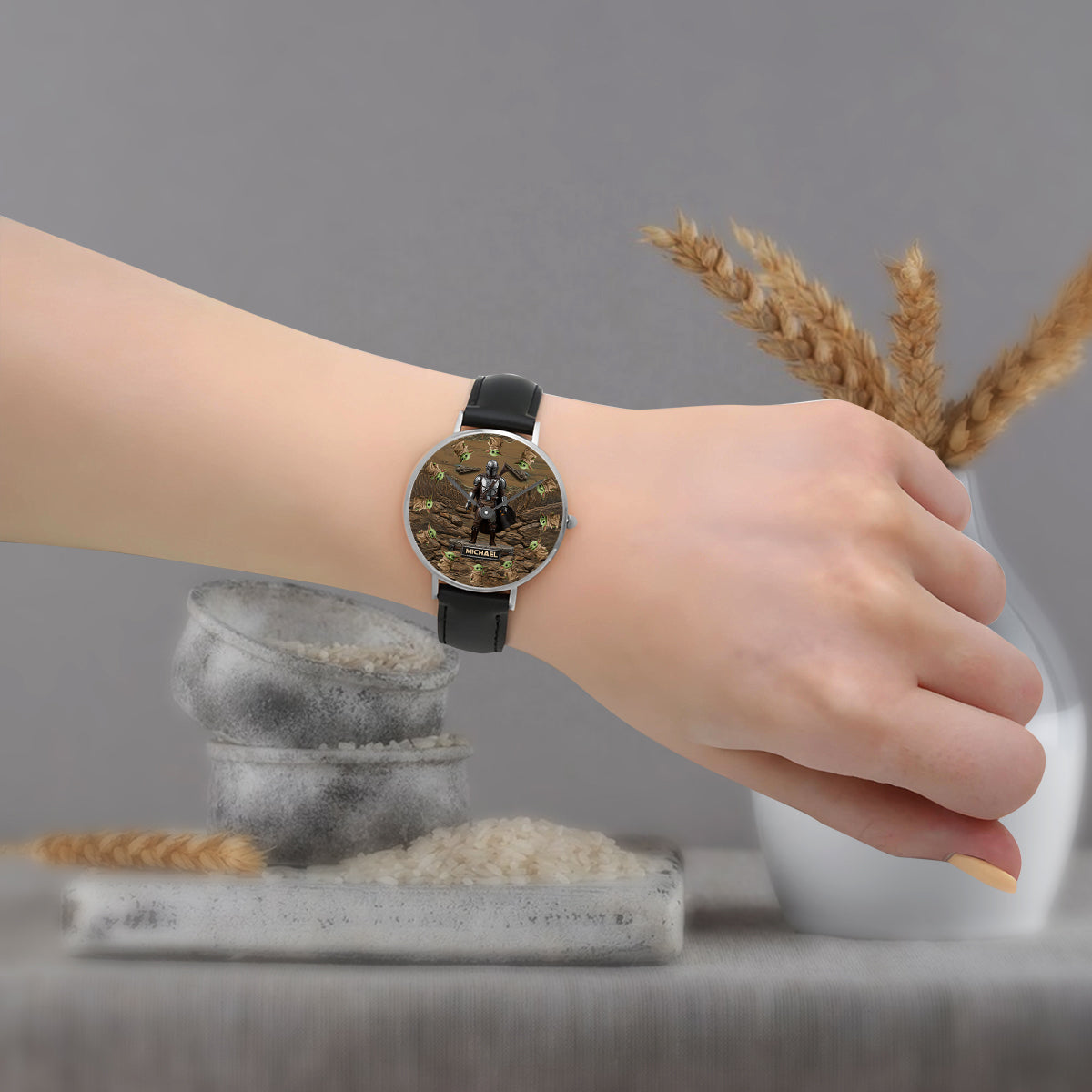 The Best In The Galaxy - Personalized The Force Hand Watch