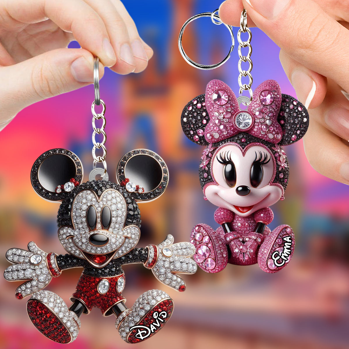 Magical Mouse - Personalized Mouse Keychain
