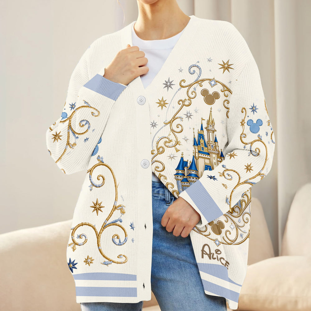 Belive In Magic - Personalized Dream Trip Cardigan Sweater