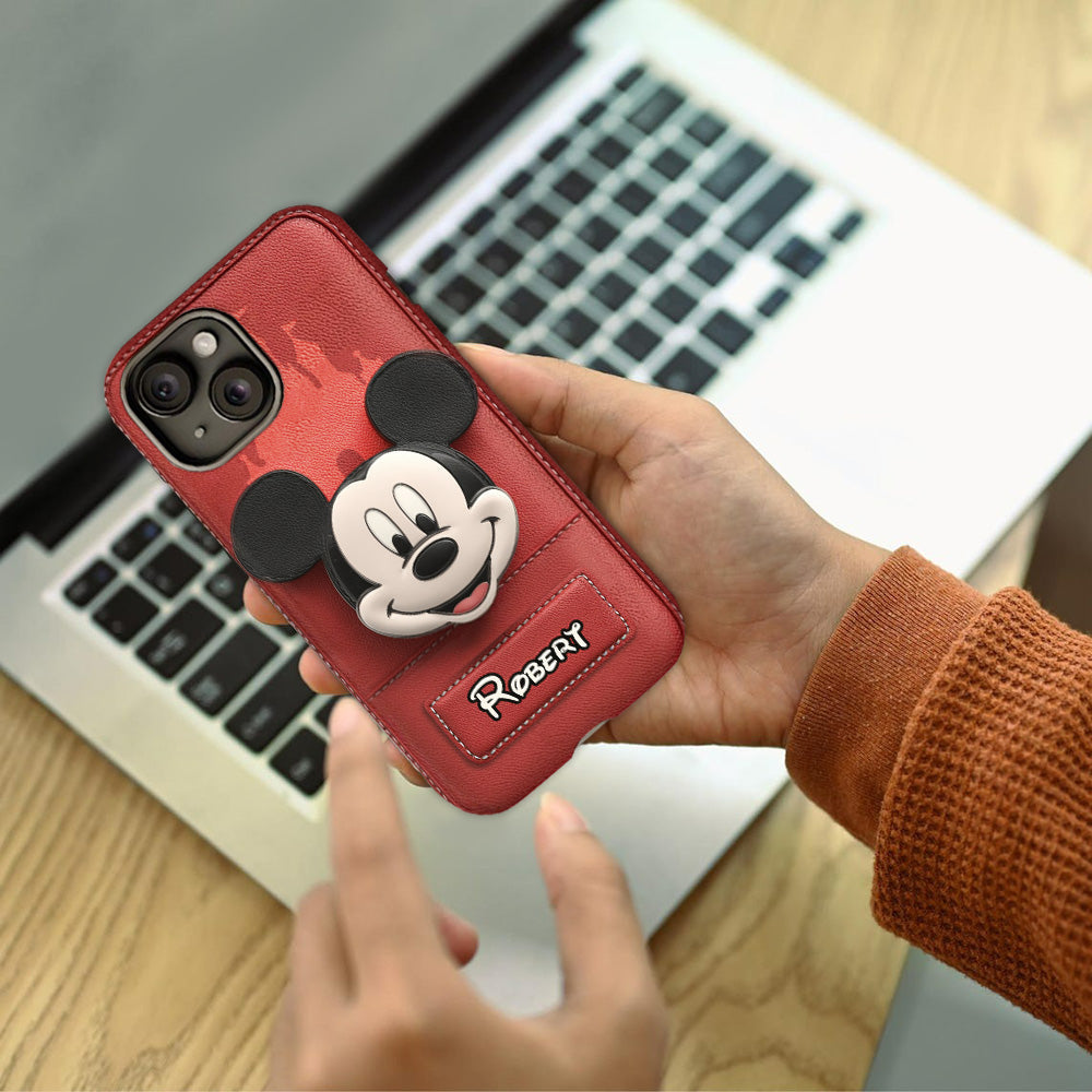 Dream Magic Custom Name - Personalized  Mouse Full Print Phone Case & Phone Grip