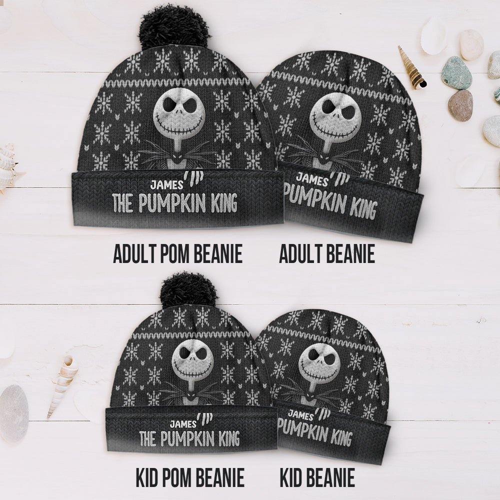 From Our First Kiss Till Our Last Breath - Personalized Nightmare Beanie Hat