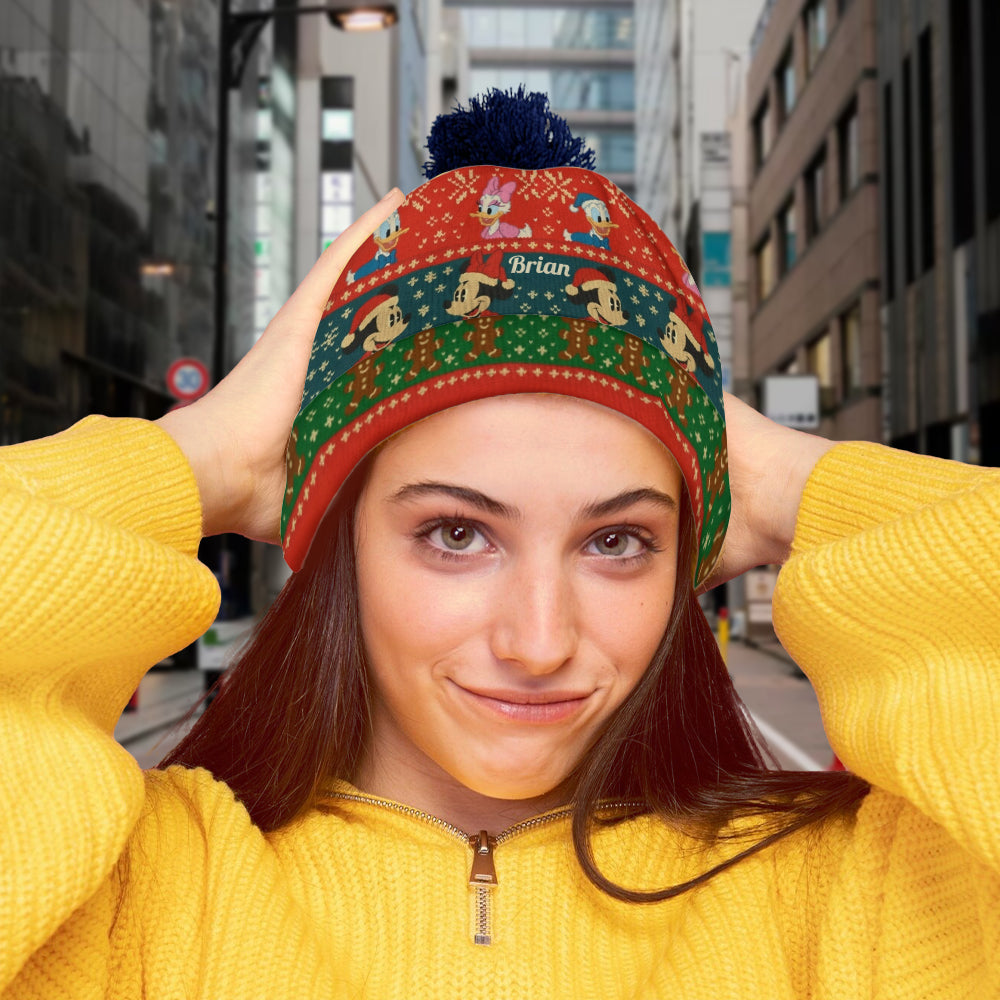 Cartoon Magical Mouse Characters - Personalized Mouse Beanie Hat