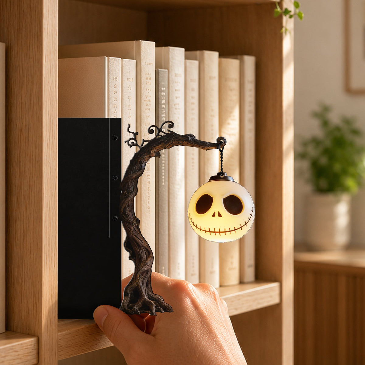 Nightmare - Personalized Nightmare Bookshelf Lamp