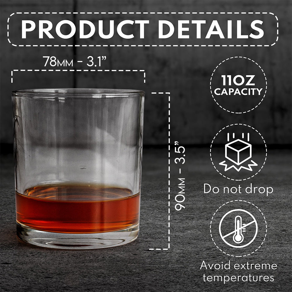 Drunk 1 Drunk 2 - Personalized Whisky Whiskey Glass