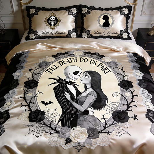 Till Death Do Us Part - Personalized Nightmare Bedding Set
