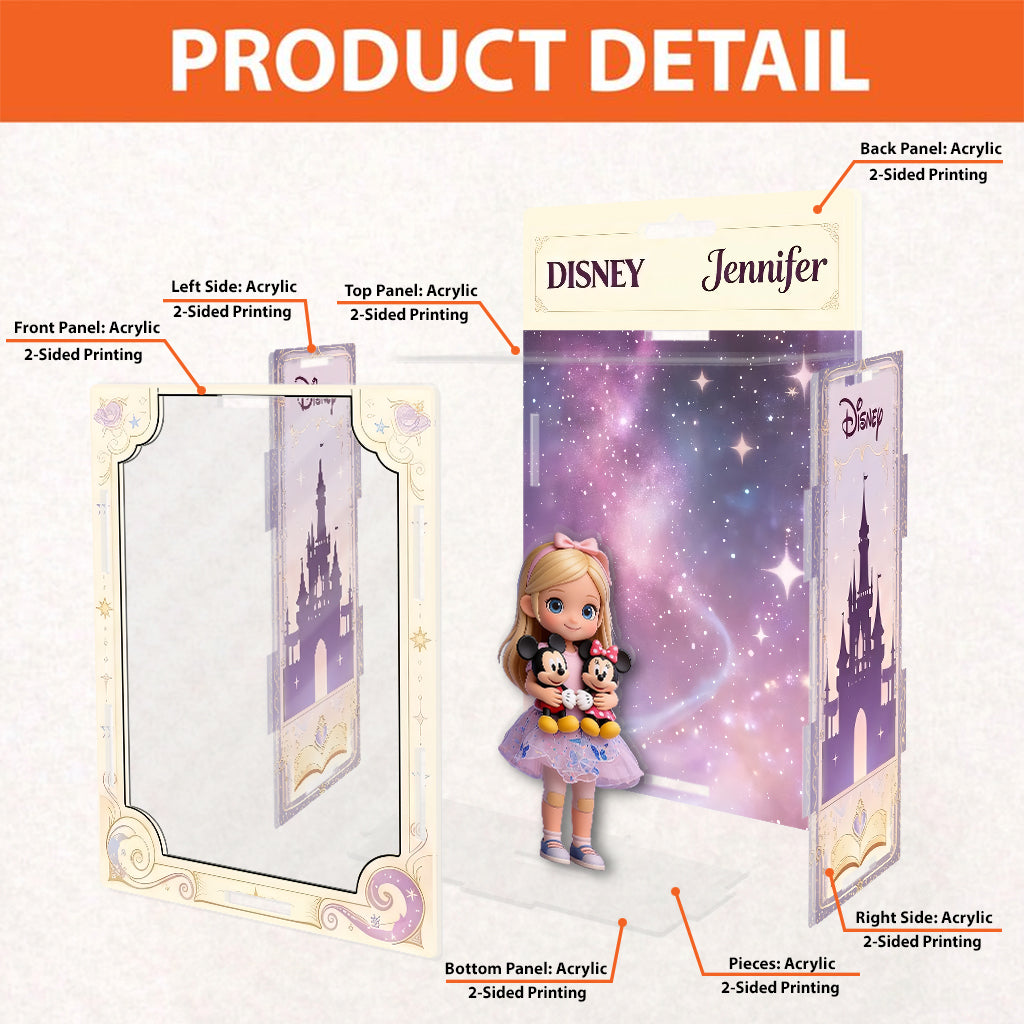 Magic Friends - Personalized Mouse Acrylic Display Box