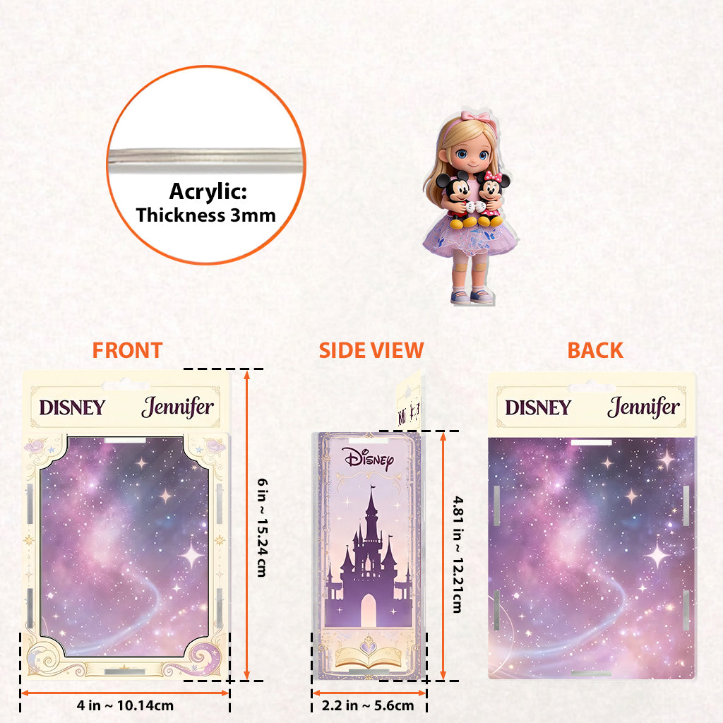 Magic Friends - Personalized Mouse Acrylic Display Box