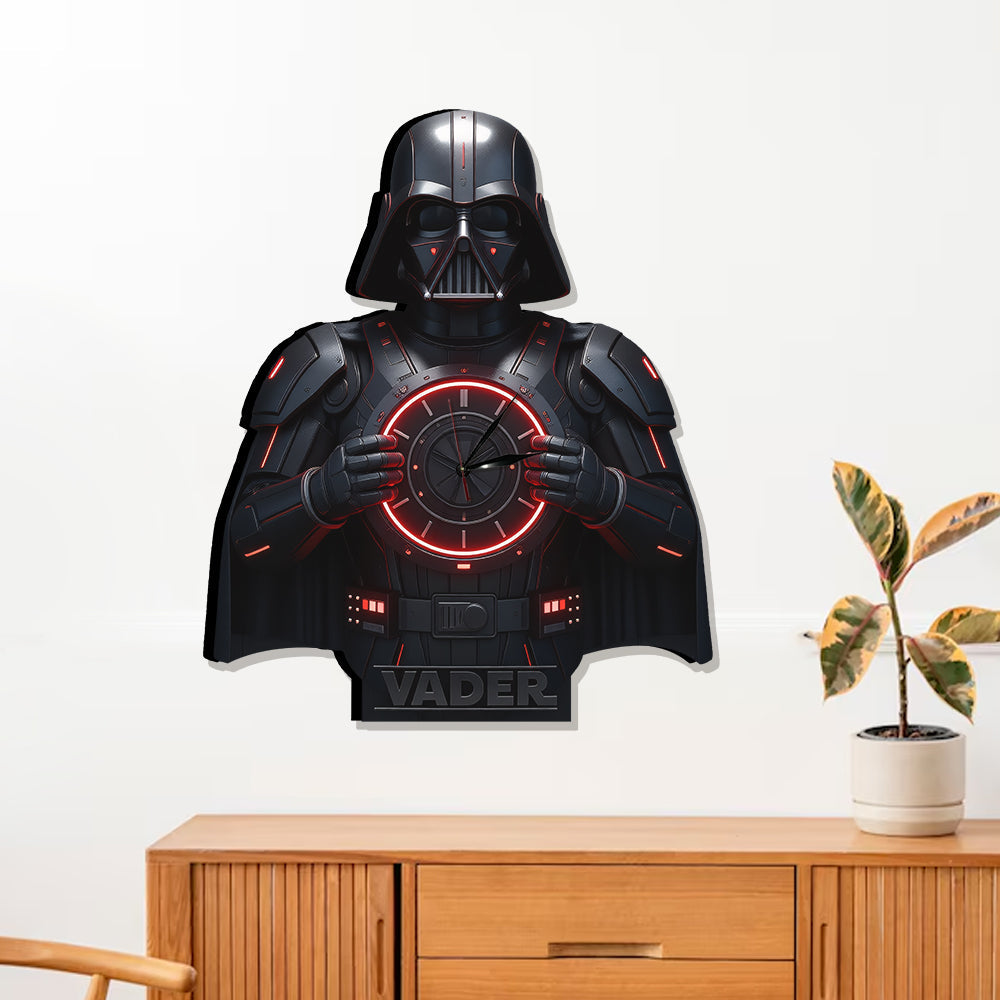 The Force - Personalized The Force LED Light Wall Clock