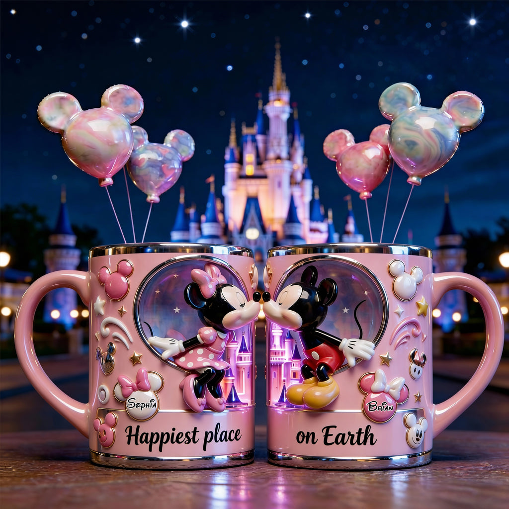 Happily Ever After - Personalized Mouse Accent Mug