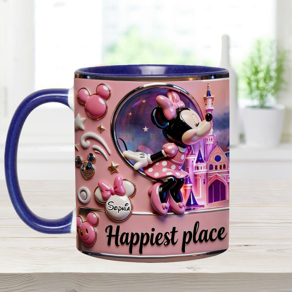 Happily Ever After - Personalized Mouse Accent Mug
