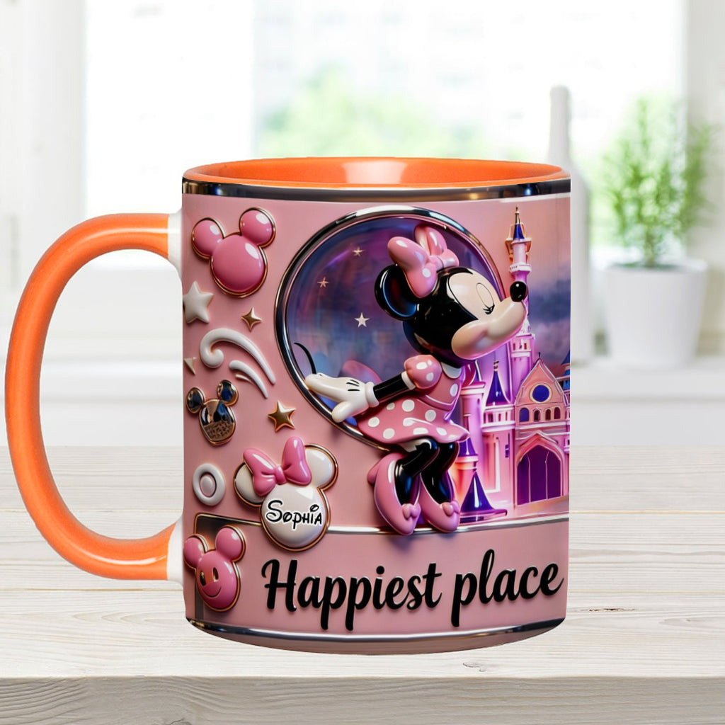Happily Ever After - Personalized Mouse Accent Mug