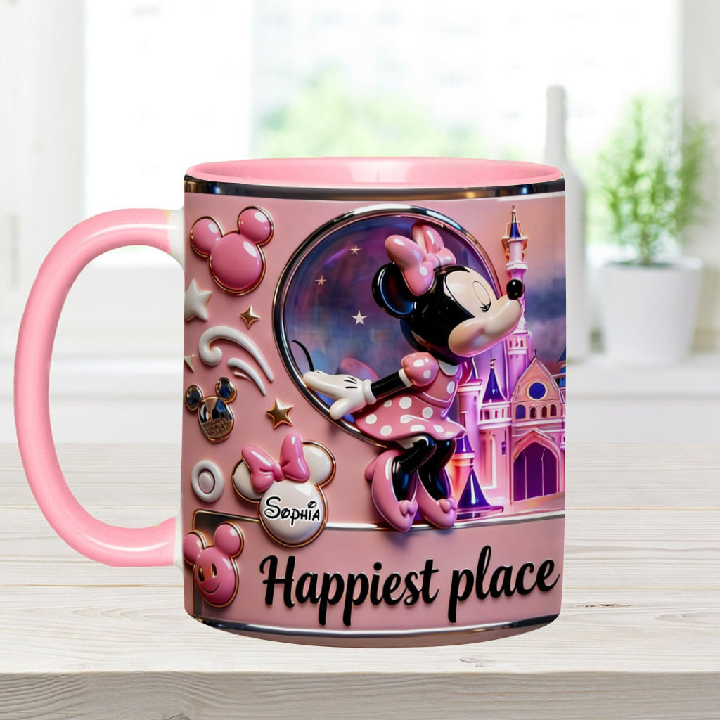 Happily Ever After - Personalized Mouse Accent Mug