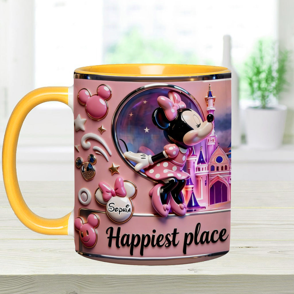 Happily Ever After - Personalized Mouse Accent Mug