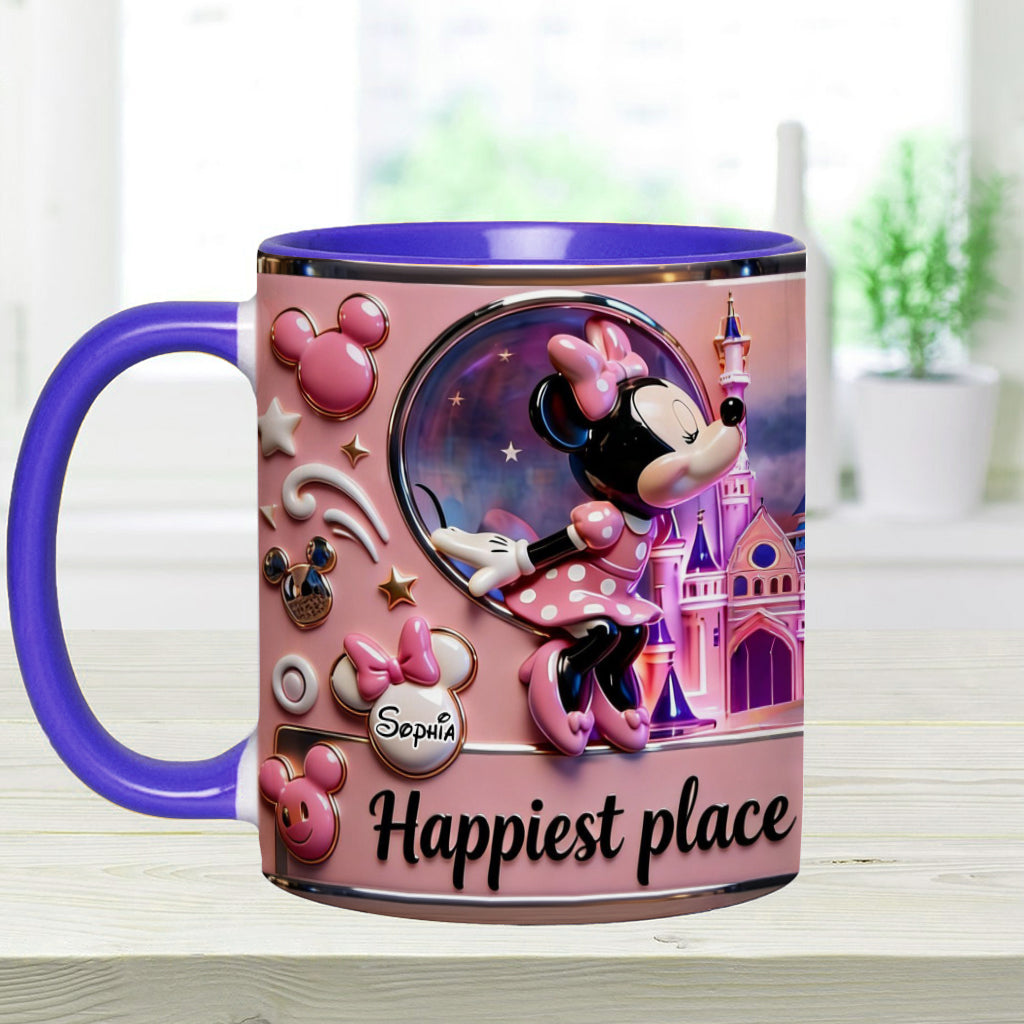 Happily Ever After - Personalized Mouse Accent Mug
