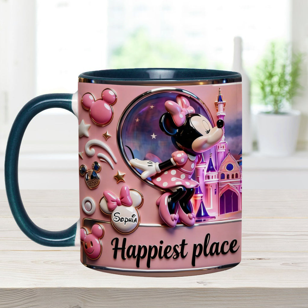 Happily Ever After - Personalized Mouse Accent Mug