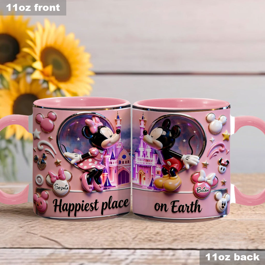 Happily Ever After - Personalized Mouse Accent Mug