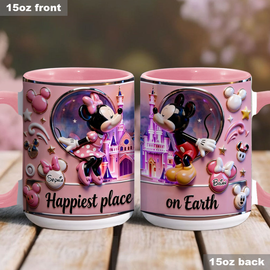 Happily Ever After - Personalized Mouse Accent Mug