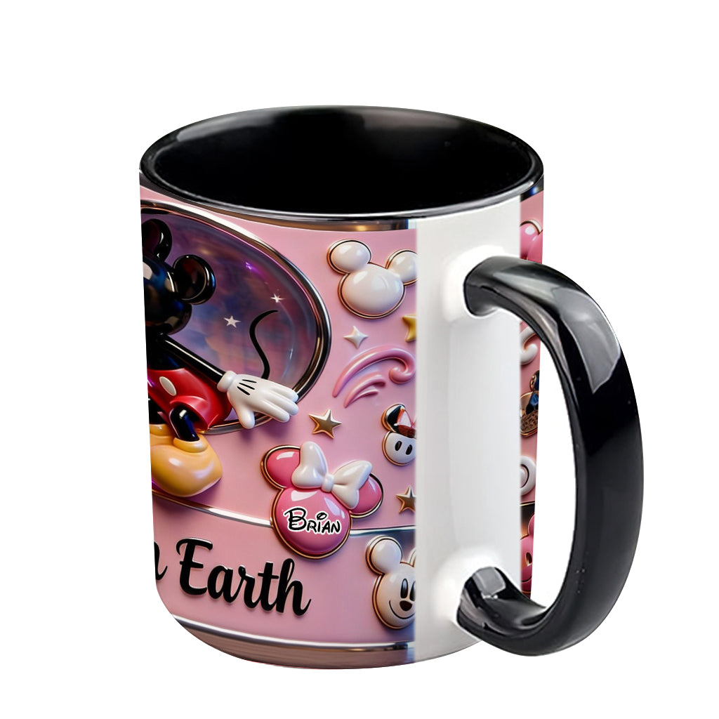 Happily Ever After - Personalized Mouse Accent Mug