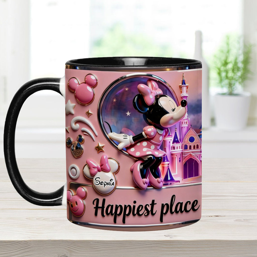 Happily Ever After - Personalized Mouse Accent Mug