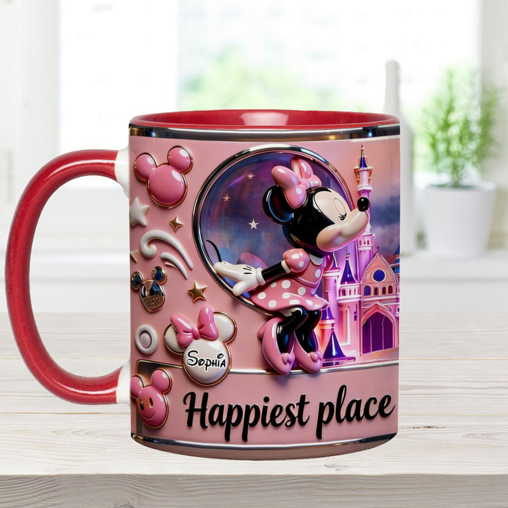 Happily Ever After - Personalized Mouse Accent Mug