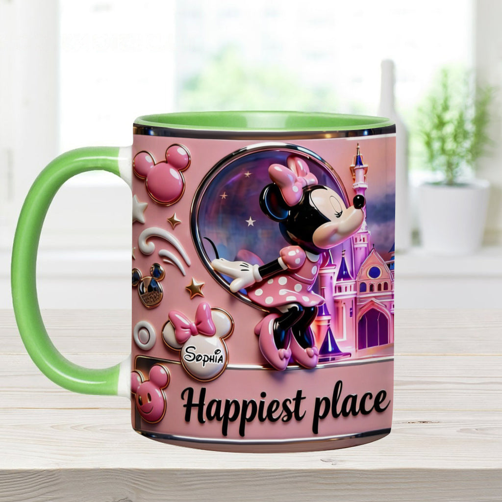 Happily Ever After - Personalized Mouse Accent Mug