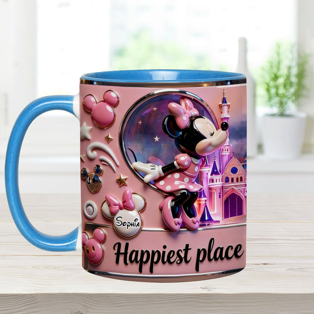 Happily Ever After - Personalized Mouse Accent Mug