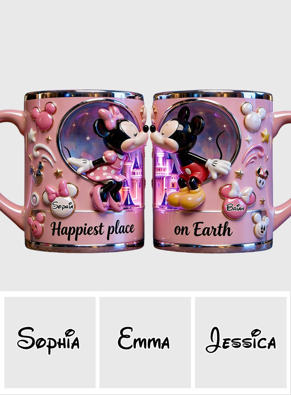 Happily Ever After - Personalized Mouse Accent Mug