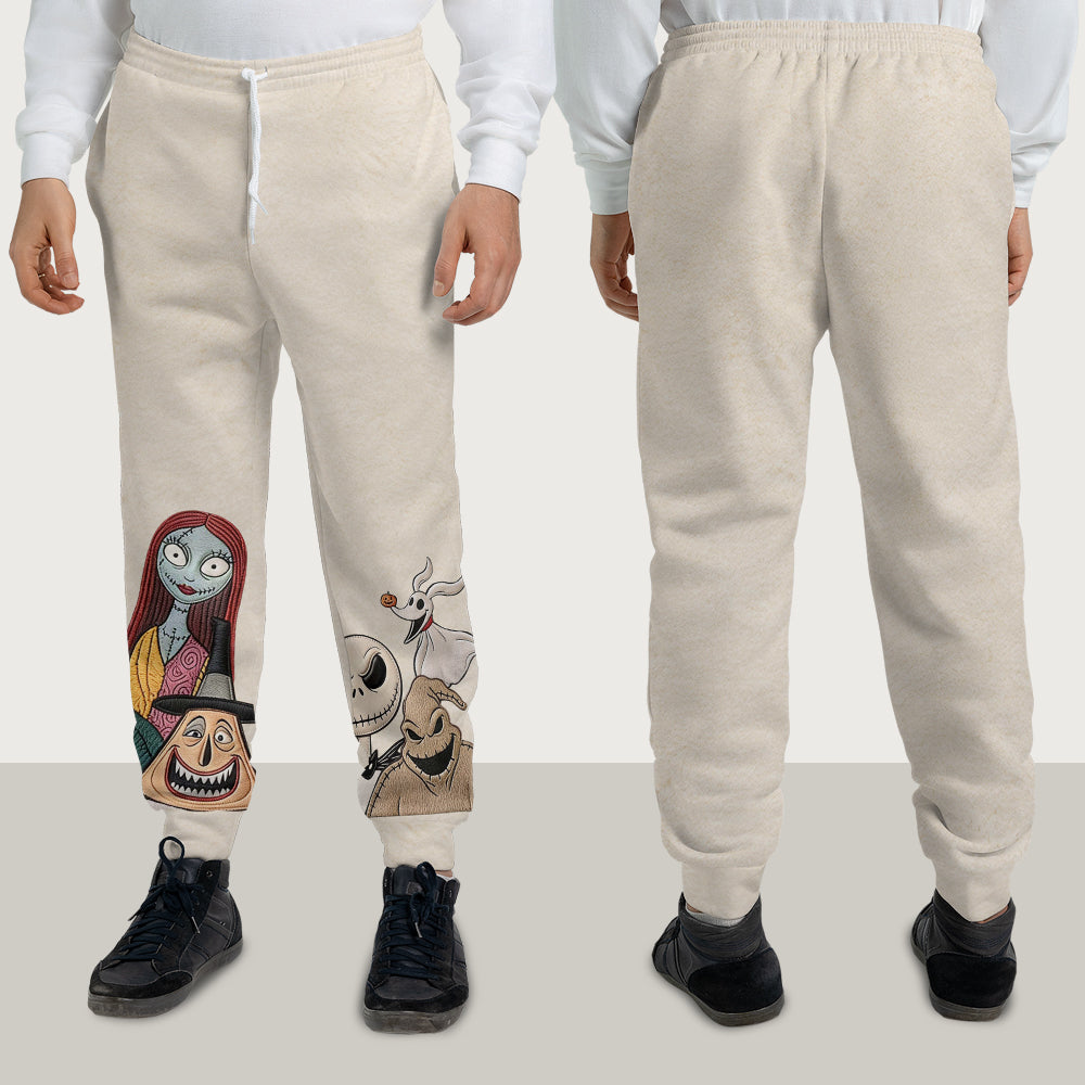 Hello Darkness - Personalized Nightmare Kid Hoodie & Kid Jogger Sweatpants