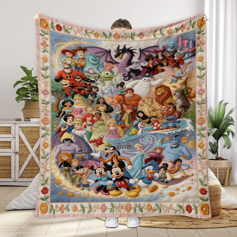 Believe In Magic - Personalized Mouse Blanket