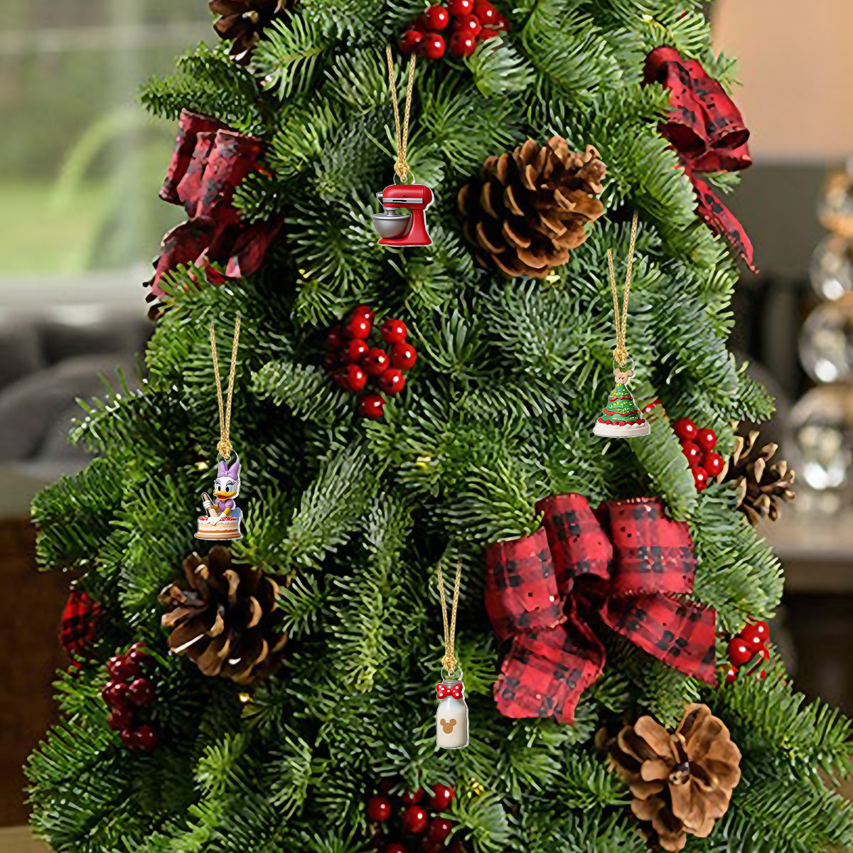 Christmas Baking - Personalized Baking Advent Calendar With Ornaments