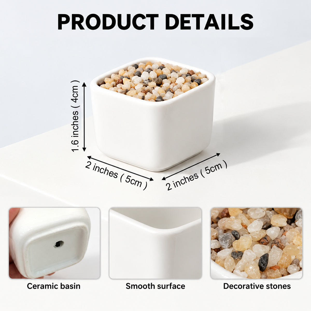 Dashing Through The Snow - Personalized The Force LED Light Ceramic Pot