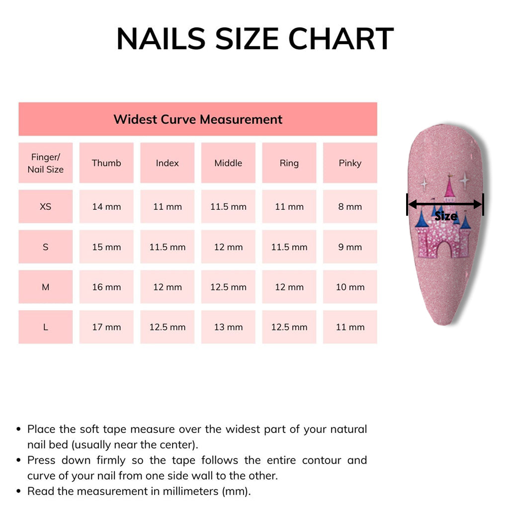 Magical World Fan - Personalized Mouse Press On Nails