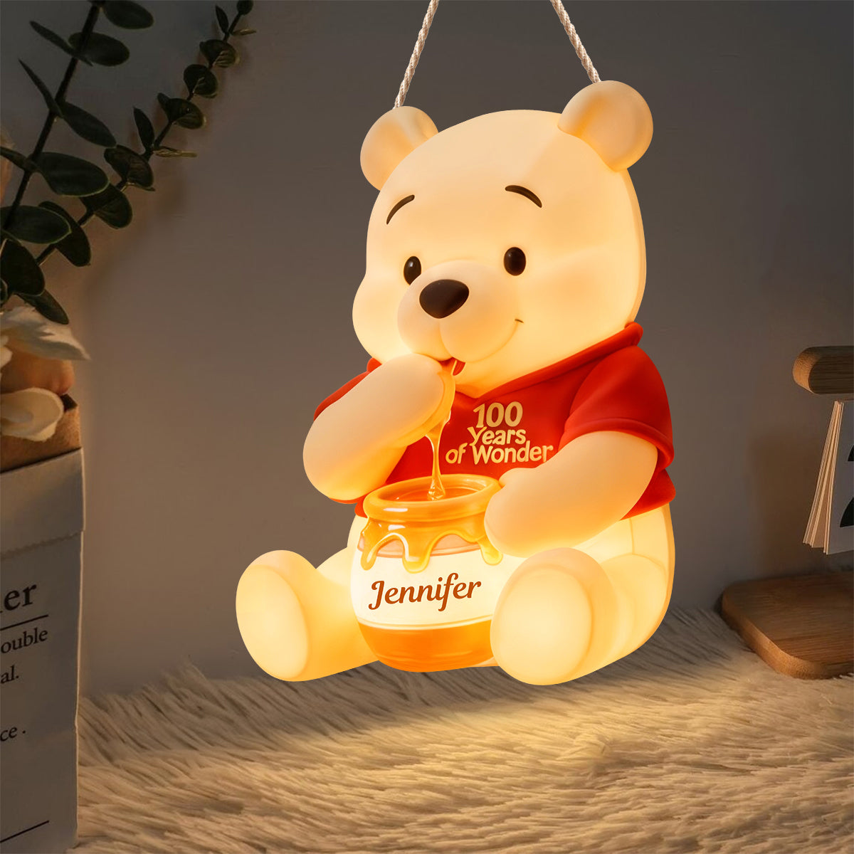 100 Years Of Wonder - Personalized LED Light Acrylic Sign