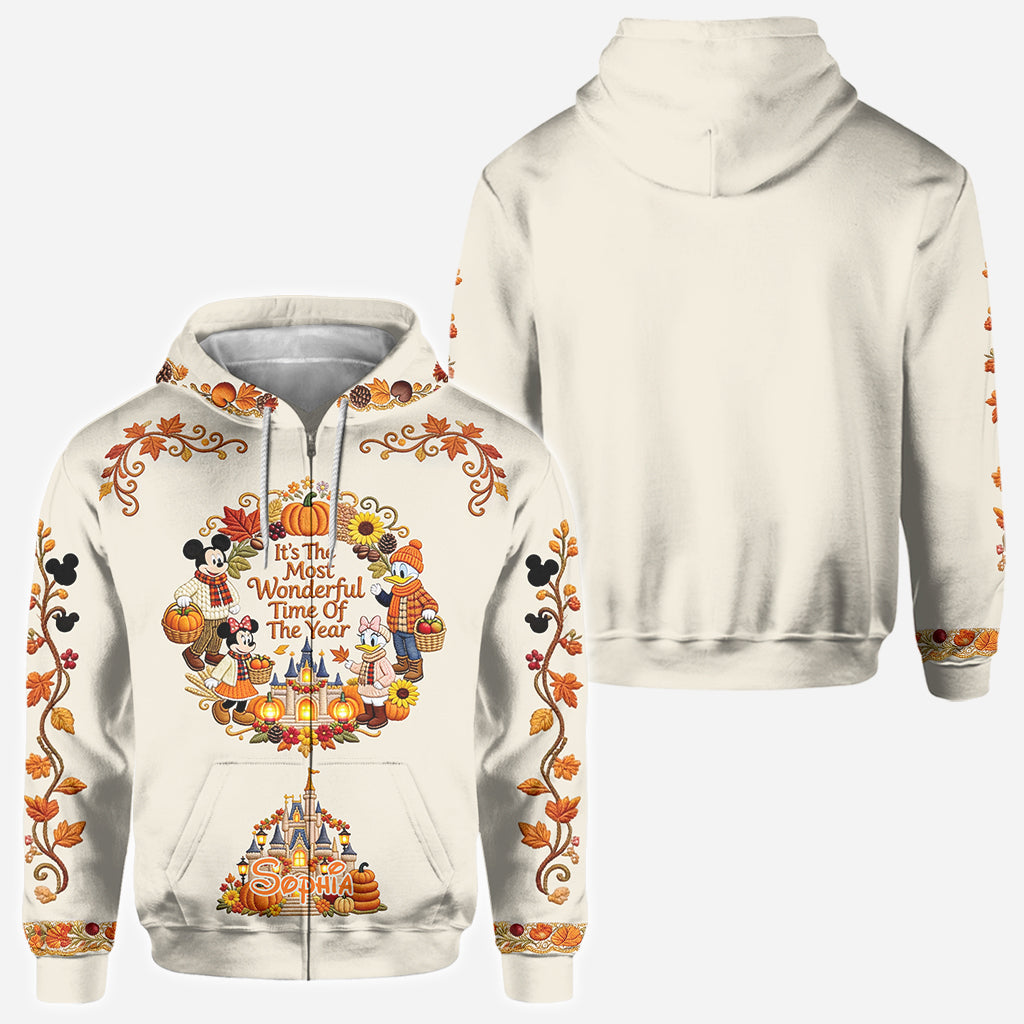 It's The Most Beautiful Time Of The Year - Personalized Mouse All Over Shirt
