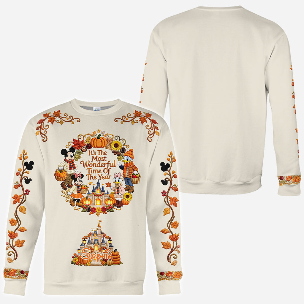 It's The Most Beautiful Time Of The Year - Personalized Mouse All Over Shirt