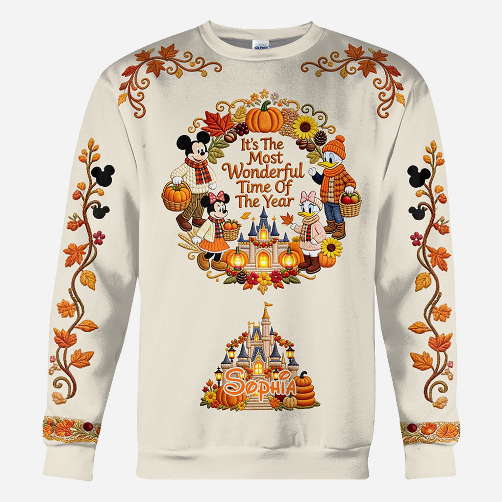 It's The Most Beautiful Time Of The Year - Personalized Mouse All Over Shirt