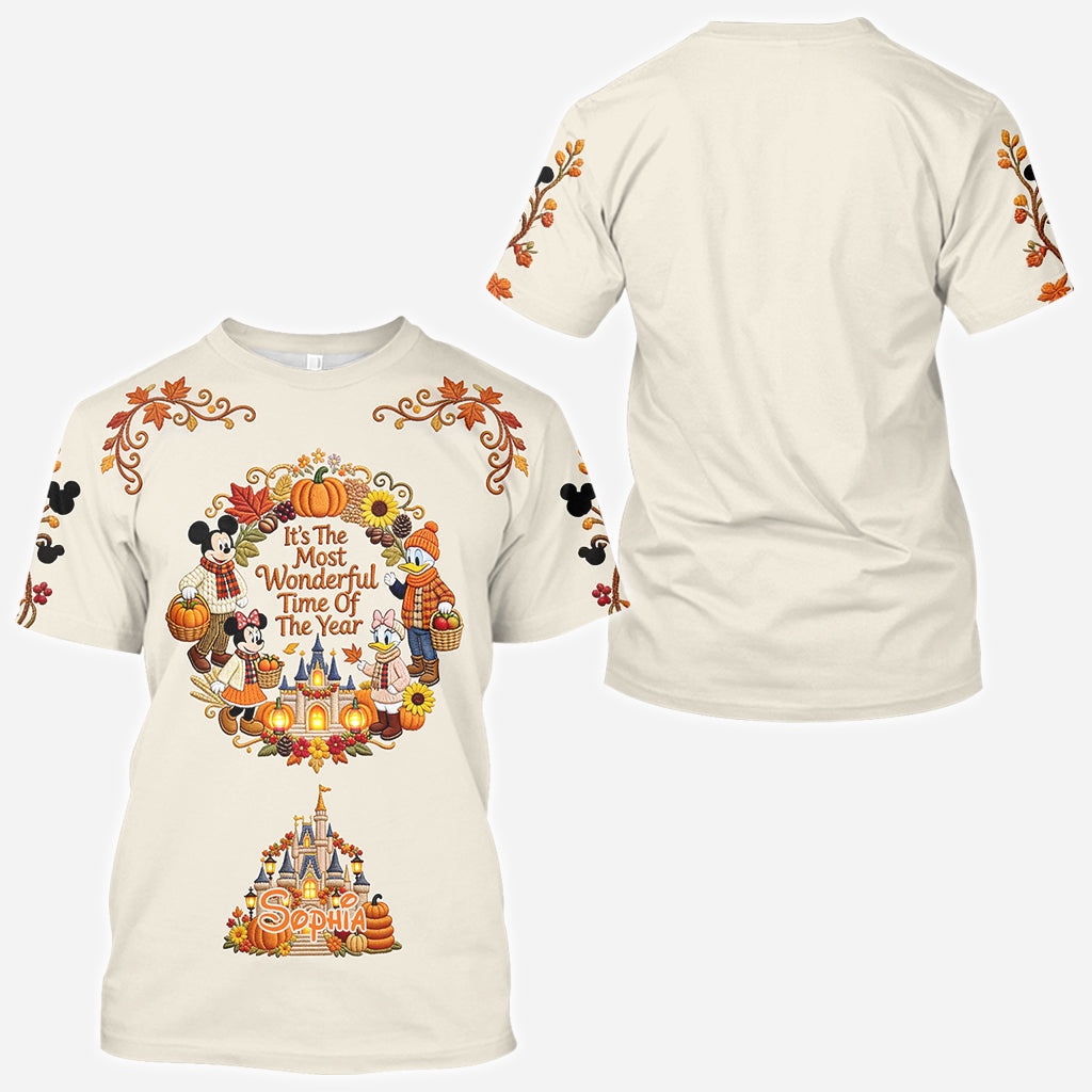 It's The Most Beautiful Time Of The Year - Personalized Mouse All Over Shirt