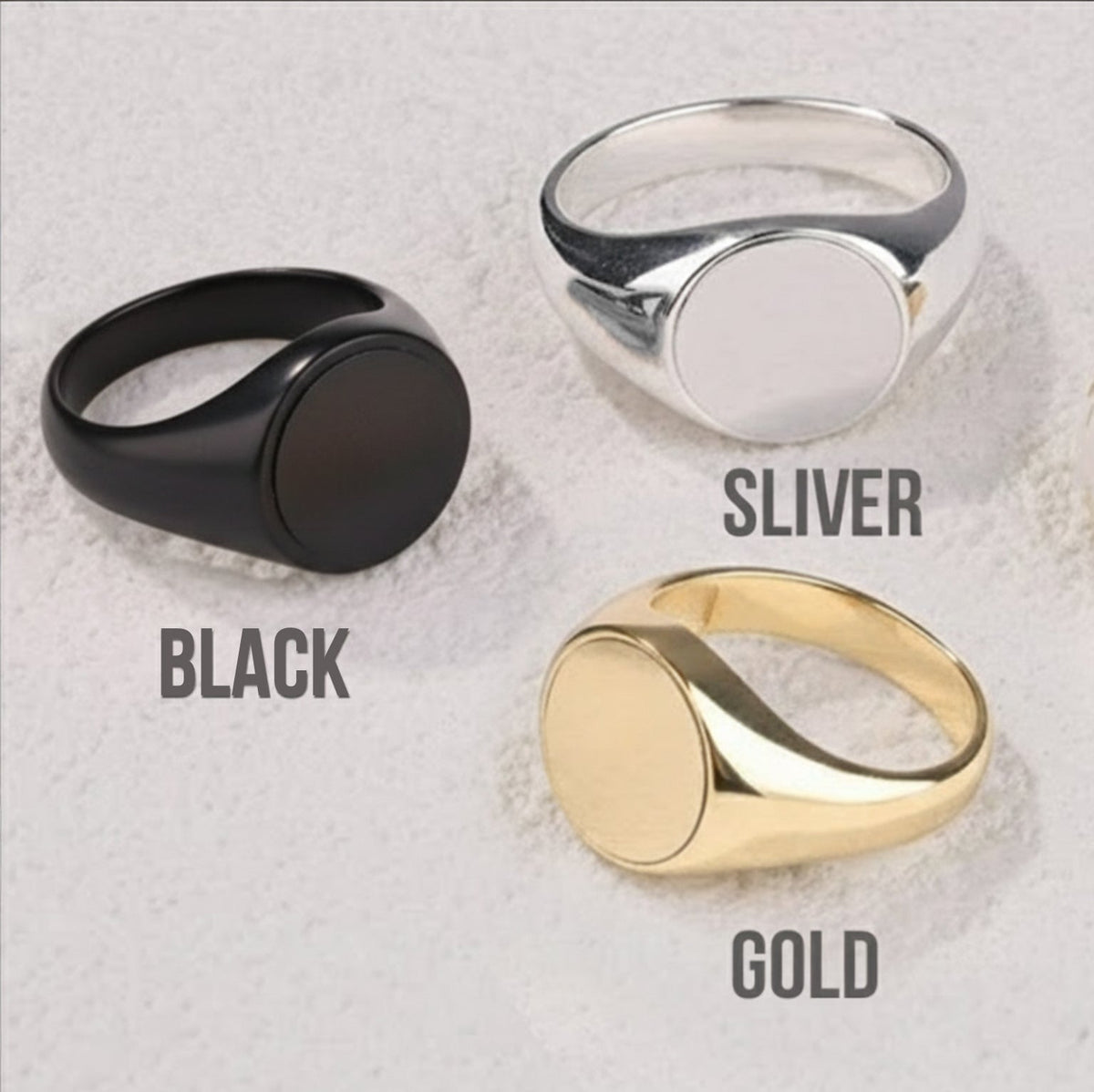 Magical Time - Personalized Mouse Signet Ring