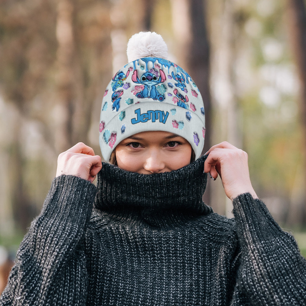 Ohana Means Family - Personalized Ohana Beanie Hat