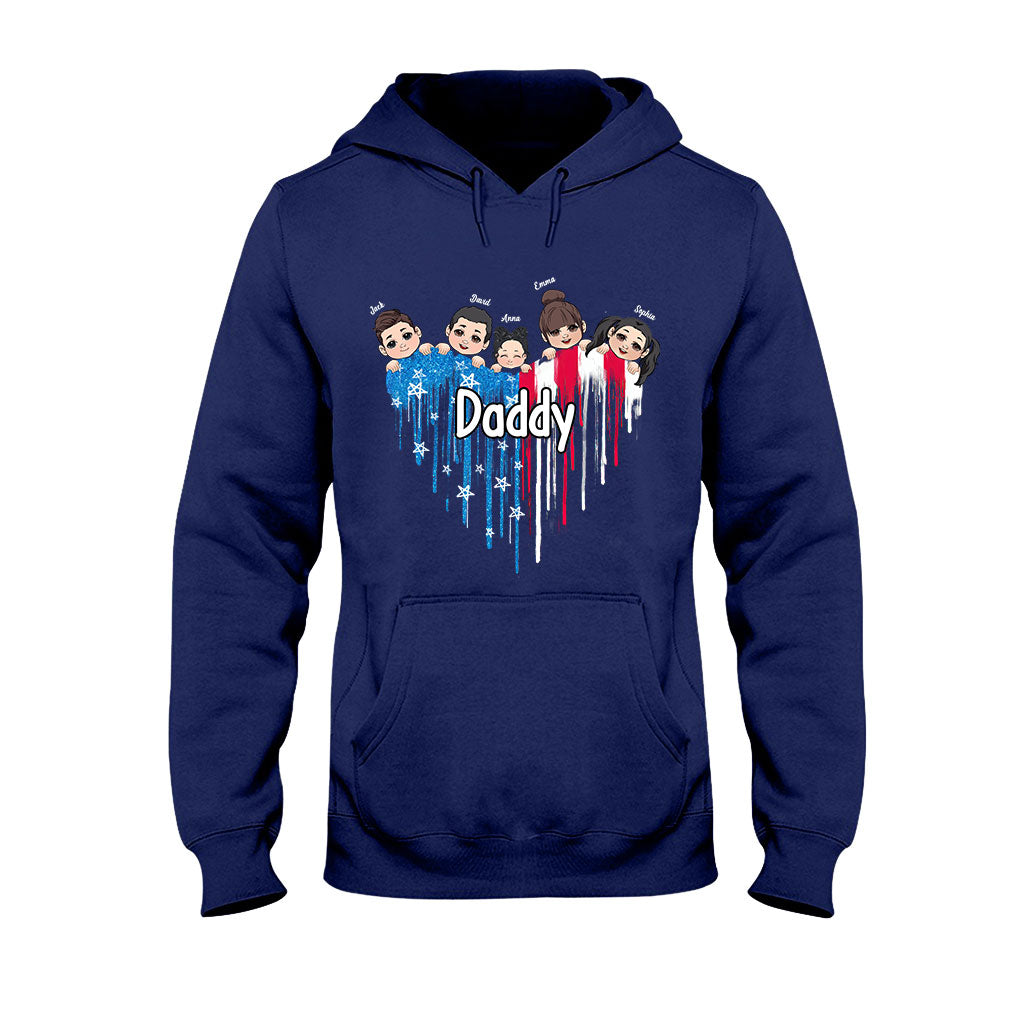 Best Dad Ever - Personalized Father T-shirt and Hoodie