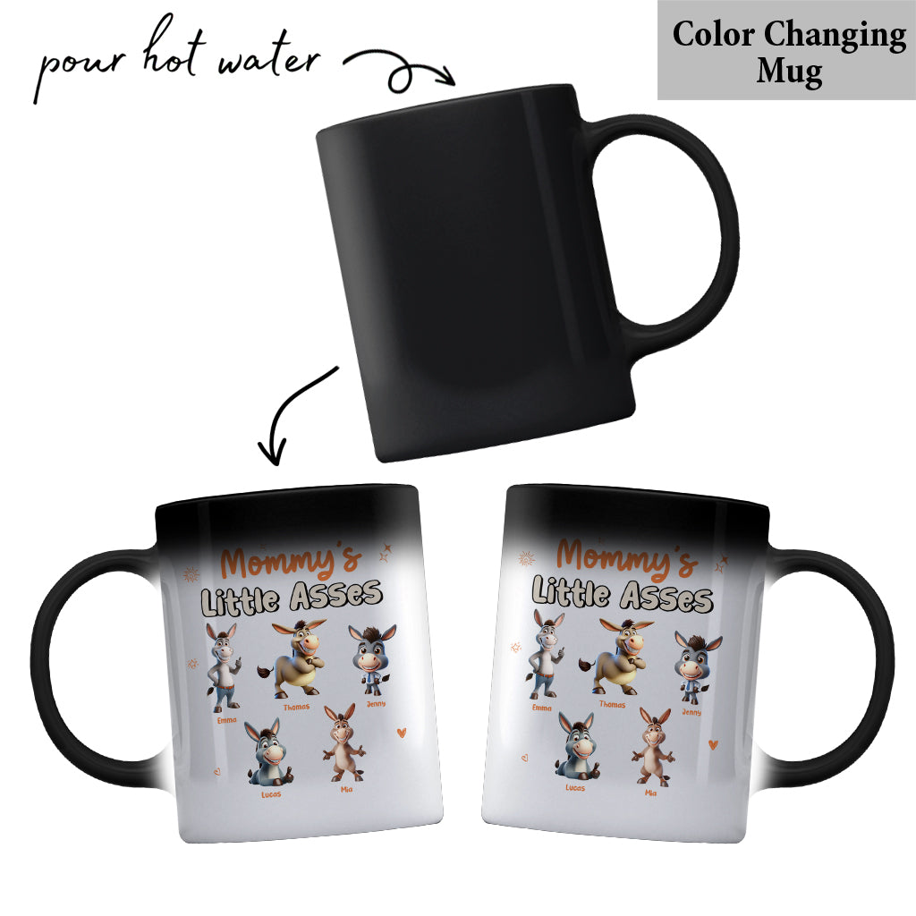 Mom's Grandma's Any Title Little Cuties - Personalized Mother Mug
