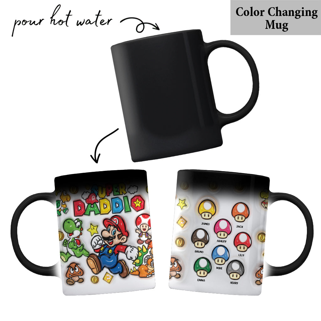 Super Daddio - Personalized Super Plumber Mug