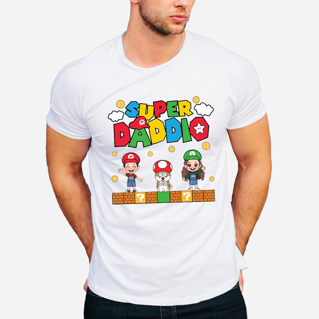 Super Mommy/ Daddy - Personalized Super Plumber T-shirt And Hoodie