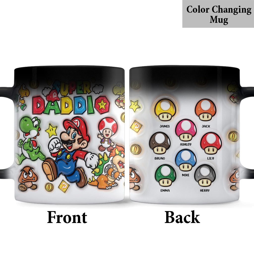 Super Daddio - Personalized Super Plumber Mug